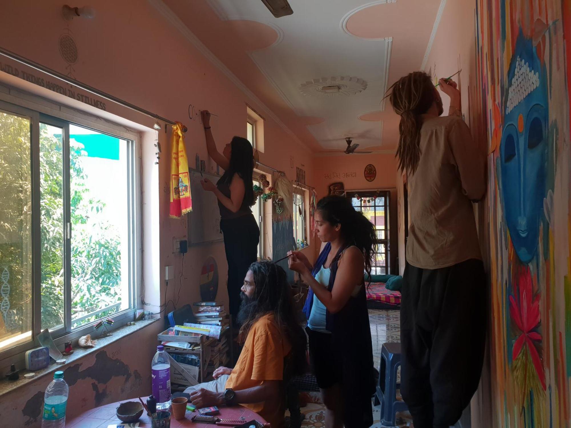 Hostel Tebaar Backpackers Rishīkesh Zewnętrze zdjęcie